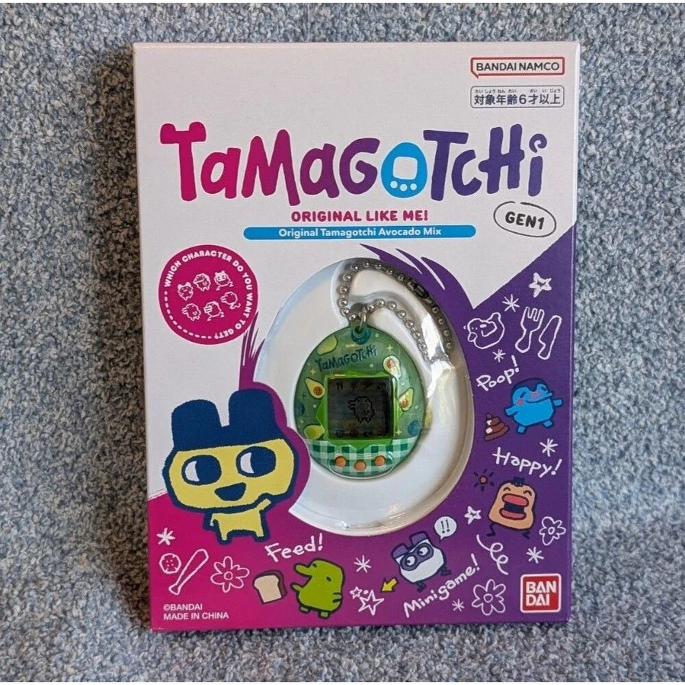 Tamagotchi Original Like Me Gen 1 Avocado Mix Bandai Digital Pet New Japan